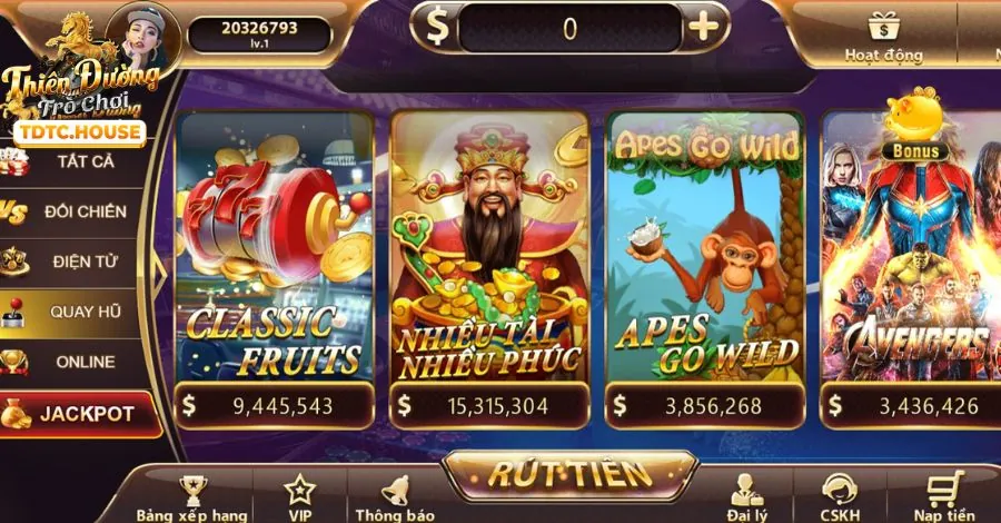 Máy đánh bạc (Slot Games)